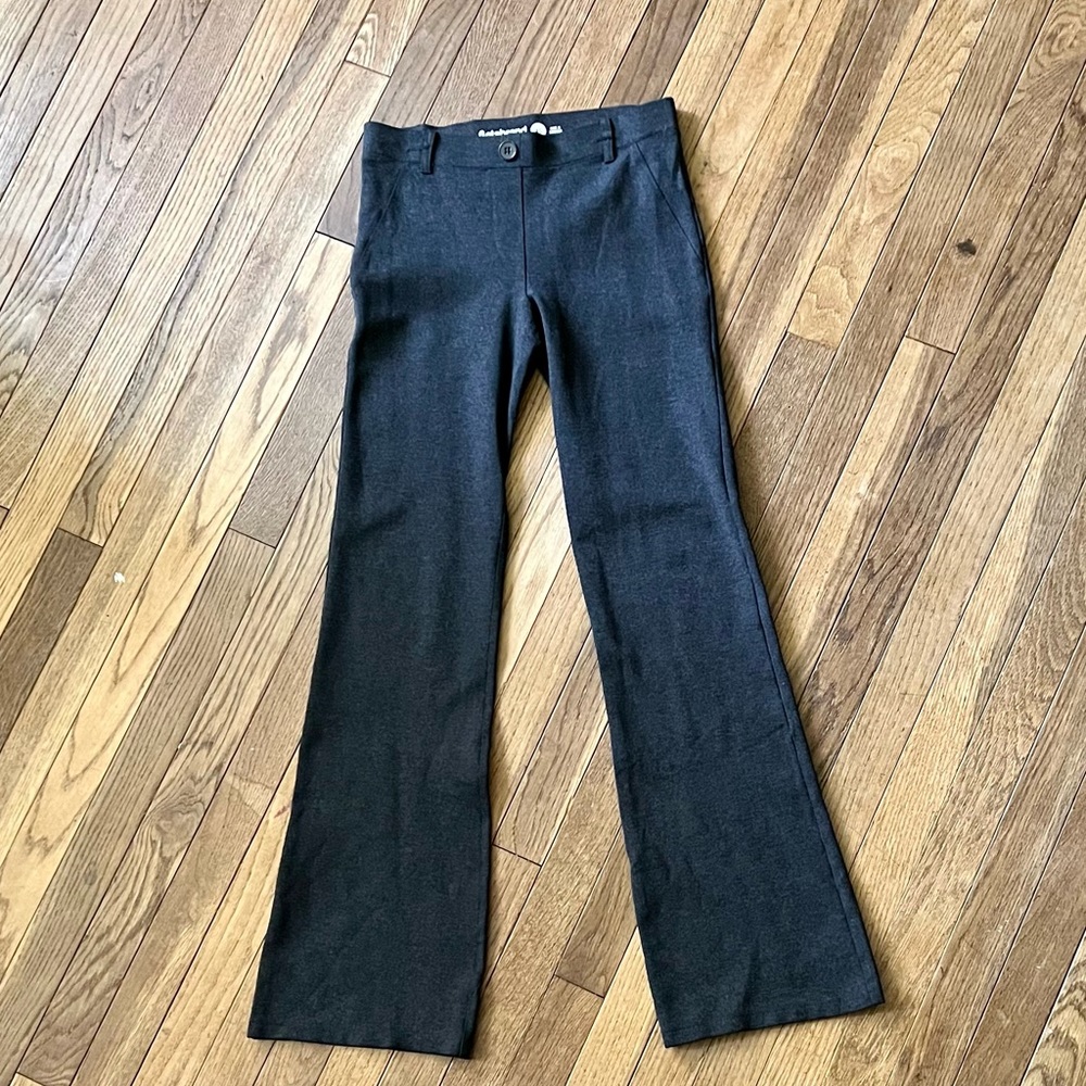 Betabrand Bootcut Charcoal Gray